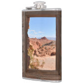 Uitzicht in de binnencabine van de Brandvallei Heupfles (Links)