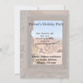 Uitzicht in de binnencabine van de Brandvallei Kaart (Achterkant)