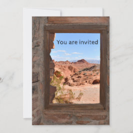 Uitzicht in de binnencabine van de Brandvallei Kaart