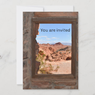 Uitzicht in de binnencabine van de Brandvallei Kaart