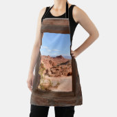 Uitzicht in de binnencabine van de Brandvallei Schort (Insitu)