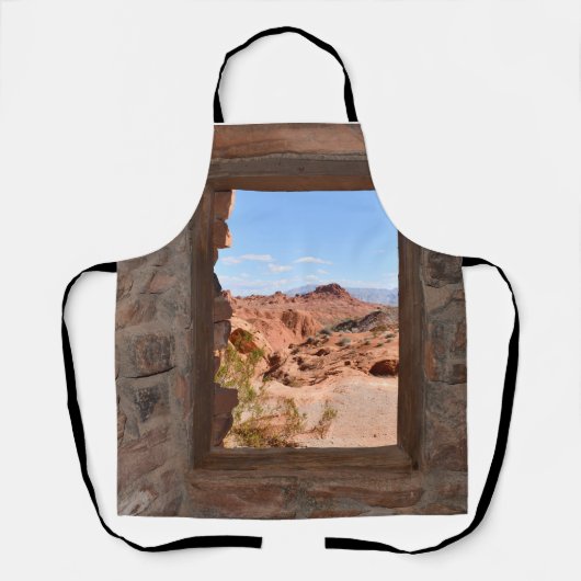 Uitzicht in de binnencabine van de Brandvallei Schort (Voorkant)