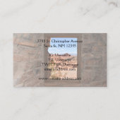 Uitzicht in de binnencabine van de Brandvallei Visitekaartje (Achterkant)