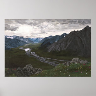 Uitzicht in de Brooks Range: 30x20 Print