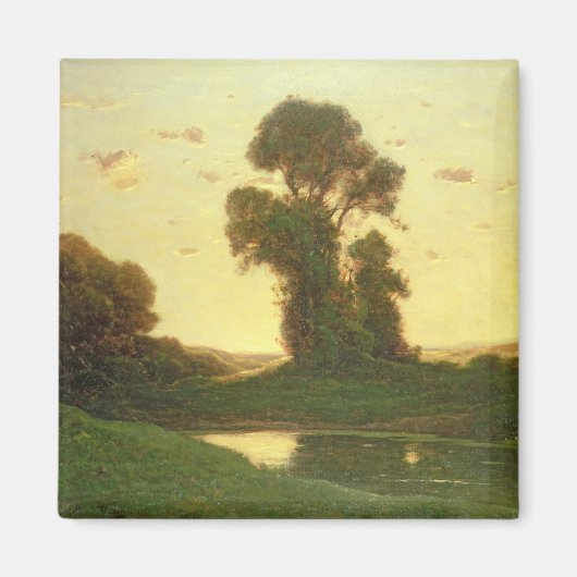 Uitzicht in de Campagna Magneet (Voorkant)