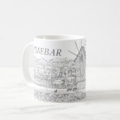Uitzicht in de Oude stad Nessebar Koffiemok (Voorkant links)