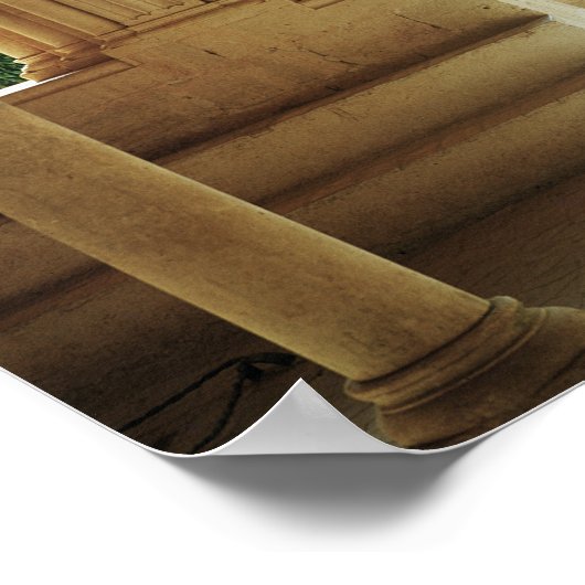 Uitzicht in de richting van de houder van het hoof poster (Hoek)