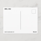 Uitzicht in Erbil, Irak Briefkaart (Achterkant)