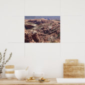 Uitzicht in het Canyonlands National Park Poster (Keuken)