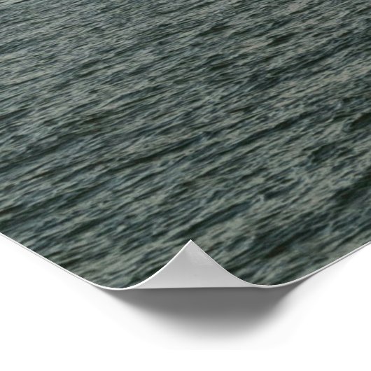 Uitzicht in het centrum van Manhattan, Schilderach Poster (Hoek)