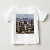 Uitzicht in het centrum van Phoenix, Arizona (Voorkant)