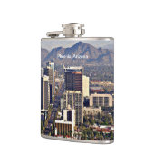 Uitzicht in het centrum van Phoenix, Arizona Heupfles (Links)