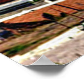 Uitzicht in het centrum van Phoenix, Arizona Poster (Hoek)