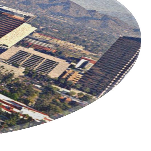 Uitzicht in het centrum van Phoenix, Arizona Snijplank (Hoek)