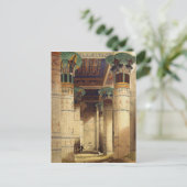 Uitzicht in het Grand Portico, Philae Briefkaart (Staand voorkant)