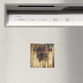 Uitzicht in het Grand Portico, Philae Magneet (Insitu (Vaatwasser))