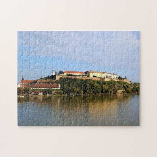 Uitzicht in het Petrovaradin-fort bij Novi Sad Legpuzzel (Horizontaal)