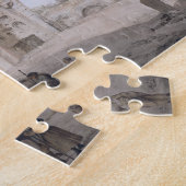 Uitzicht in het Roman Forum (The Temple of Peace) Legpuzzel (Zijkant)