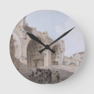 Uitzicht in het Roman Forum (The Temple of Peace)  Ronde Klok