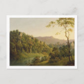 Uitzicht in Matlock Dale, op weg naar Black Rock E Briefkaart (Voorkant)