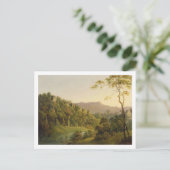 Uitzicht in Matlock Dale, op weg naar Black Rock E Briefkaart (Staand voorkant)