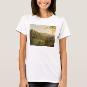 Uitzicht in Matlock Dale, op weg naar Black Rock E T-shirt
