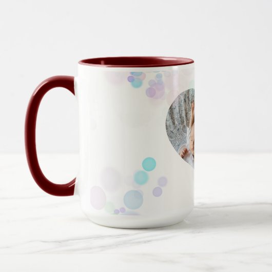 Uitzicht in mijn hart geliefde portret mok (Links)