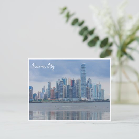 uitzicht in panama briefkaart (Staand voorkant)