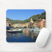 uitzicht in Portofino Muismat (Met muis)