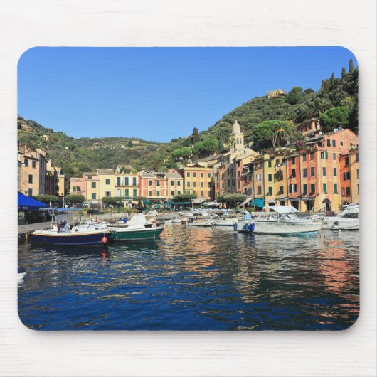 uitzicht in Portofino Muismat (Voorkant)
