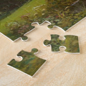 Uitzicht in Rouelles Le Havre Monet Fine Art Legpuzzel (Zijkant)