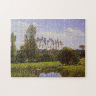 Uitzicht in Rouelles Le Havre Monet Fine Art Legpuzzel