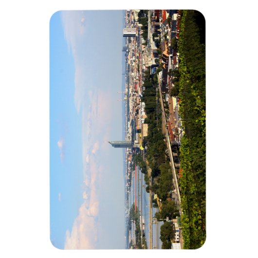 Uitzicht in Wenen Magneet (Verticaal)