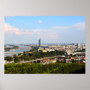 Uitzicht in Wenen Poster