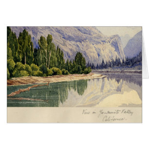 Uitzicht in Yo-Semite Valley California