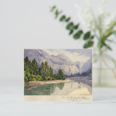 Uitzicht in Yo-Semite Valley California Briefkaart (Staand voorkant)