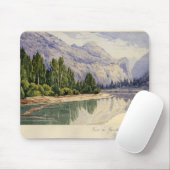 Uitzicht in Yo-Semite Valley California Muismat (Met muis)