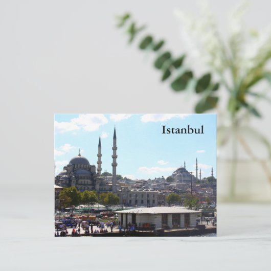 Uitzicht Istanbul Briefkaart (Staand voorkant)