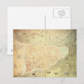 Uitzicht Istanbul Briefkaart (Voorkant / Achterkant)