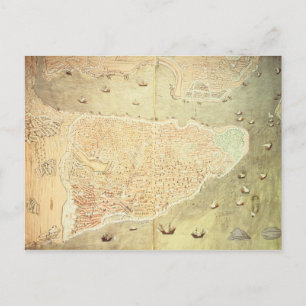 Uitzicht Istanbul Briefkaart