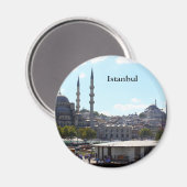 Uitzicht Istanbul Magneet (Voorkant / Achterkant)
