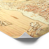 Uitzicht Istanbul Poster (Hoek)