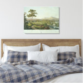Uitzicht Jena van Rasenhuehlberg, c.1810 Canvas Afdruk (Insitu (Slaapkamer))