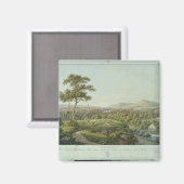 Uitzicht Jena van Rasenhuehlberg, c.1810 Magneet (Voorkant / Achterkant)
