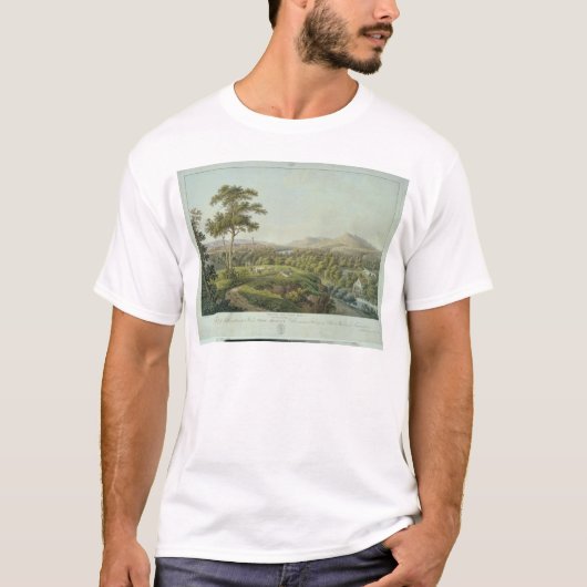 Uitzicht Jena van Rasenhuehlberg, c.1810 T-shirt (Voorkant)