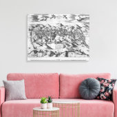 Uitzicht Jeruzalem, 1570? Canvas Afdruk (Insitu (Woonkamer))