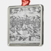 Uitzicht Jeruzalem, 1570? Metalen Ornament (Links)