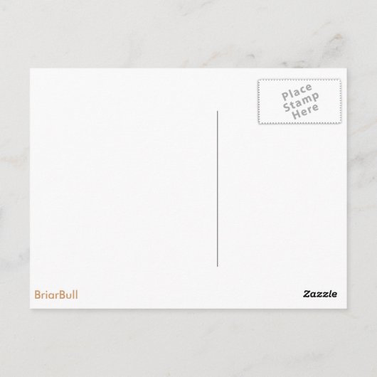 Uitzicht Joshua Tree Briefkaart (Achterkant)