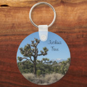 Uitzicht Joshua Tree Sleutelhanger (Voorkant)