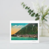 Uitzicht Juneau, Alaska Juneau, AK 2 Briefkaart (Staand voorkant)